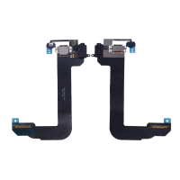 Charging Port with Flex Cable, Earphone Jack and Mic for iPod Touch 6th Gen (Service Pack)   - Black PH-CF-IP-00021BKA