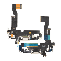 Charging Port with Flex Cable for iPhone 12 Pro (6.1 inches) (Service Pack) - Silver PH-CF-IP-000401SLA