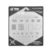 TO-SL-IP-00013 18 Kinds IC Chip BGA Repair Reballing Gold Stencil Kit for iPhone 11/ 11 Pro/ 11 Pro Max (IP-07)