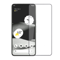 Full Cover Tempered Glass Screen Protector for Google Pixel 8 - Black (Retail Packaging) MT-SP-GO-000272BK