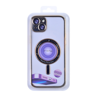 MT-TC-IP-00058GD Magnetic Soft Phone Case for iPhone 15 Plus - Gold
