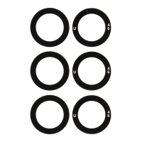 Rear Camera Glass Lens for Samsung Galaxy S21 5G G991/ S21 Plus 5G G996(3 Pcs/set) PH-CA-SS-002834