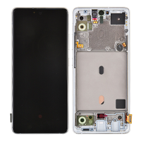 OLED Screen Digitizer Assembly with Frame for Samsung Galaxy A51 5G A516 - White PH-LCD-SS-003043WH