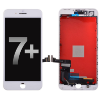 LCD Screen Digitizer Assembly with Metal Plate for iPhone 7 Plus (Refurbished,Toshiba)(C11 F7C) - White PH-LCD-IP-00072WHRT