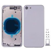 Back Housing for iPhone 8(for Apple) - White PH-HO-IP-00251WH