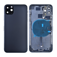 Back Housing with Small Parts Pre-installed for iPhone 11 Pro Max(for Apple) - Dark Gray PH-HO-IP-002591BK