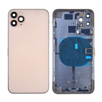 Back Housing with Small Parts Pre-installed for iPhone 11 Pro Max(for Apple) - Gold PH-HO-IP-002591GD
