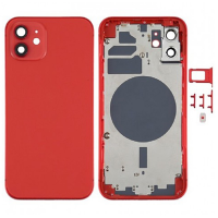 Back Housing for iPhone 12(for Apple) - Red PH-HO-IP-002620RDA