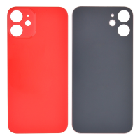 Back Glass Cover for iPhone 12(for Apple) - Red(Big Hole) PH-HO-IP-00265RDB