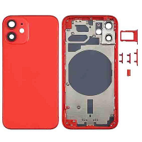 Back Housing for iPhone 12 mini(for Apple) - Red PH-HO-IP-002680RDA