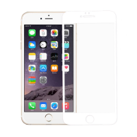 Full Curved  Tempered Glass Screen Protector for iPhone 6 Plus - White(Retail Packaging) MT-SP-IP-001892WH