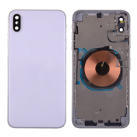 Back Housing with Small Parts Pre-installed for iPhone XS Max(for APPLE)(High Quality) - White PH-HO-IP-00244WHA