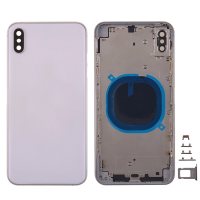 Back Housing for iPhone XS Max(for Apple) - Silver PH-HO-IP-00244SL