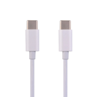 2M Type-C to Type-C Fast Charging Data Cable for iPad Pro 11/ 12.9(3rd Gen)/ Samsung Galaxy S10 Plus/ S10/ S10e/ Google Pixle (Super High Quality) - White MT-EI-UN-00334WHAA