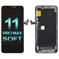 Premium Soft OLED Screen Digitizer Assembly with Frame for iPhone 11 Pro Max (Generic Plus) - Black PH-LCD-IP-00101BKS