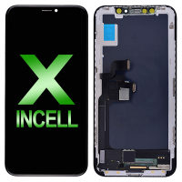 LCD Screen Digitizer Assembly with Frame for iPhone X (COF Incell/ RJ) - Black PH-LCD-IP-00079BKIR