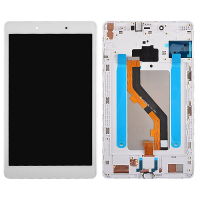 LCD Screen Digitizer Assembly With Frame for Samsung Galaxy Tab A (2019) 8.0 T290 (WIFI Version) - White PH-LCD-SS-002793WH  (Service Pack)