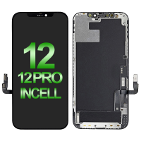 LCD Screen Digitizer Assembly With Frame for iPhone 12/ 12 Pro (Incell) - Black PH-LCD-IP-001063BKI