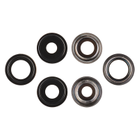 PH-CL-IP-000021BK Rear Camera Glass Lens and Cover Bezel Ring for iPhone 13 Pro / 13 Pro Max  (3 Pcs/set) - Graphite