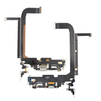 PH-CF-IP-000541SLA Charging Port with Flex Cable for iPhone 13 Pro Max (Service Pack ) - Silver