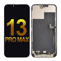 PH-LCD-IP-001243BKAA Soft OLED Screen Digitizer Assembly for iPhone 13 Pro Max - (Service Pack)