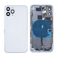 Back Housing with Small Parts Pre-installed for iPhone 11 Pro(for Apple) - White PH-HO-IP-002601WH