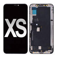 Premium Soft OLED Screen Digitizer Assembly with Frame for iPhone XS (FOG) - Black PH-LCD-IP-00091BKA
