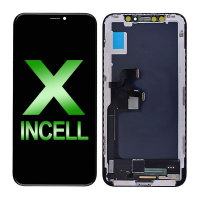 LCD Screen Digitizer Assembly with Frame for iPhone X (Incell) - Black PH-LCD-IP-00079BKI