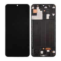 PH-LCD-SS-00266BKIF LCD Screen Digitizer Assembly With Frame for Samsung Galaxy A50 (2019) A505F - Black (Incell) (Without Finger Print Sensor)