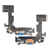 PH-CF-IP-000521BUA Charging Port with Flex Cable for iPhone 13 ( Service Pack ) - Blue