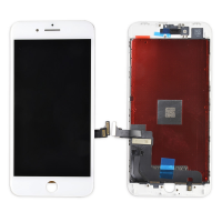 PH-LCD-IP-00077WHE LCD Screen Display with Touch Digitizer Panel and Frame for iPhone 8 Plus (Aftermarket) - White