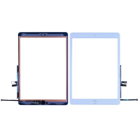 Touch Screen Digitizer With Home Button Flex for iPad 9 (2021) (10.2 inches) (High Quality) - White PH-TOU-IP-000980WHA