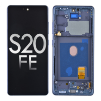 OLED Screen Digitizer Assembly with Frame for Samsung Galaxy S20 FE G780  (Refurbished)   - Cloud Navy PH-LCD-SS-003033DB