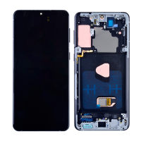 OLED Screen Digitizer Assembly with Frame for Samsung Galaxy S21 Plus 5G G996  (for Europe Version)  (Service Pack)  - Phantom Black PH-LCD-SS-003143BKF