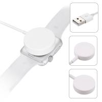 1M Magnetic USB Charging Cable for  Apple Watch Series 1/ 2/ 3/ 4/ 5/ 6/ 7/ 8/ 9 - White MT-EI-IP-00255WH