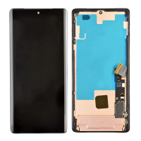 PH-LCD-GO-000273BK OLED Screen Digitizer Assembly with Frame for Google Pixel 7 Pro - Black
