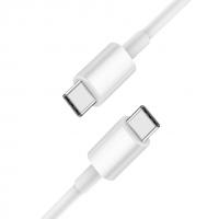 3ft Type-C to Type-C Fast Charging Data Cable - White MT-EI-UN-00334WH
