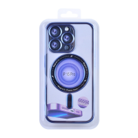 MT-TC-IP-00059BU Magnetic Soft Phone Case for iPhone 15 Pro - Blue