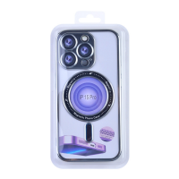 MT-TC-IP-00059SL Magnetic Soft Phone Case for iPhone 15 Pro - Silver